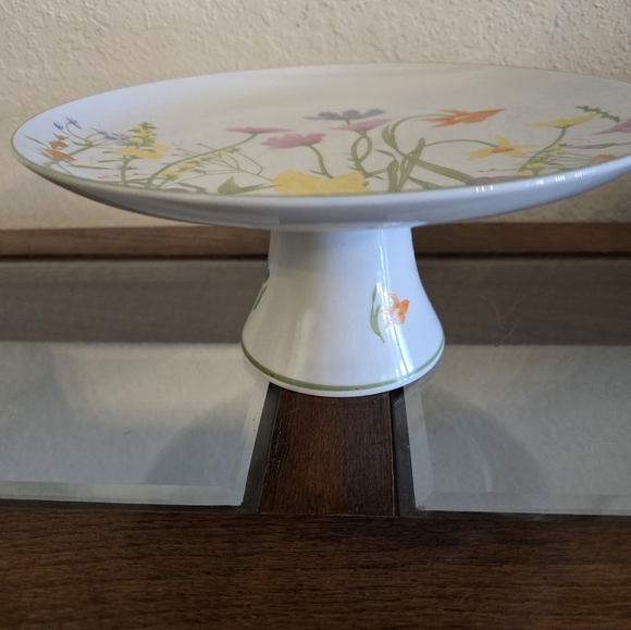 Vintage 1974 Seymour Mannic fune china cake pedestal - Picture 3 of 6
